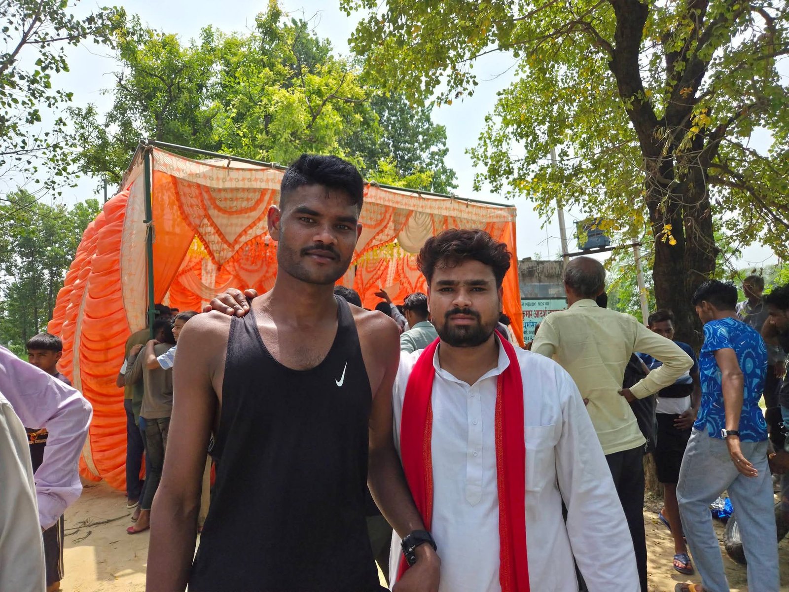 शहीद गुलाब सिंह लोधी स्मृति 1600 मीटर दौड़ प्रतियोगिता में गूंजा अतरौली के युवाओं का जोश