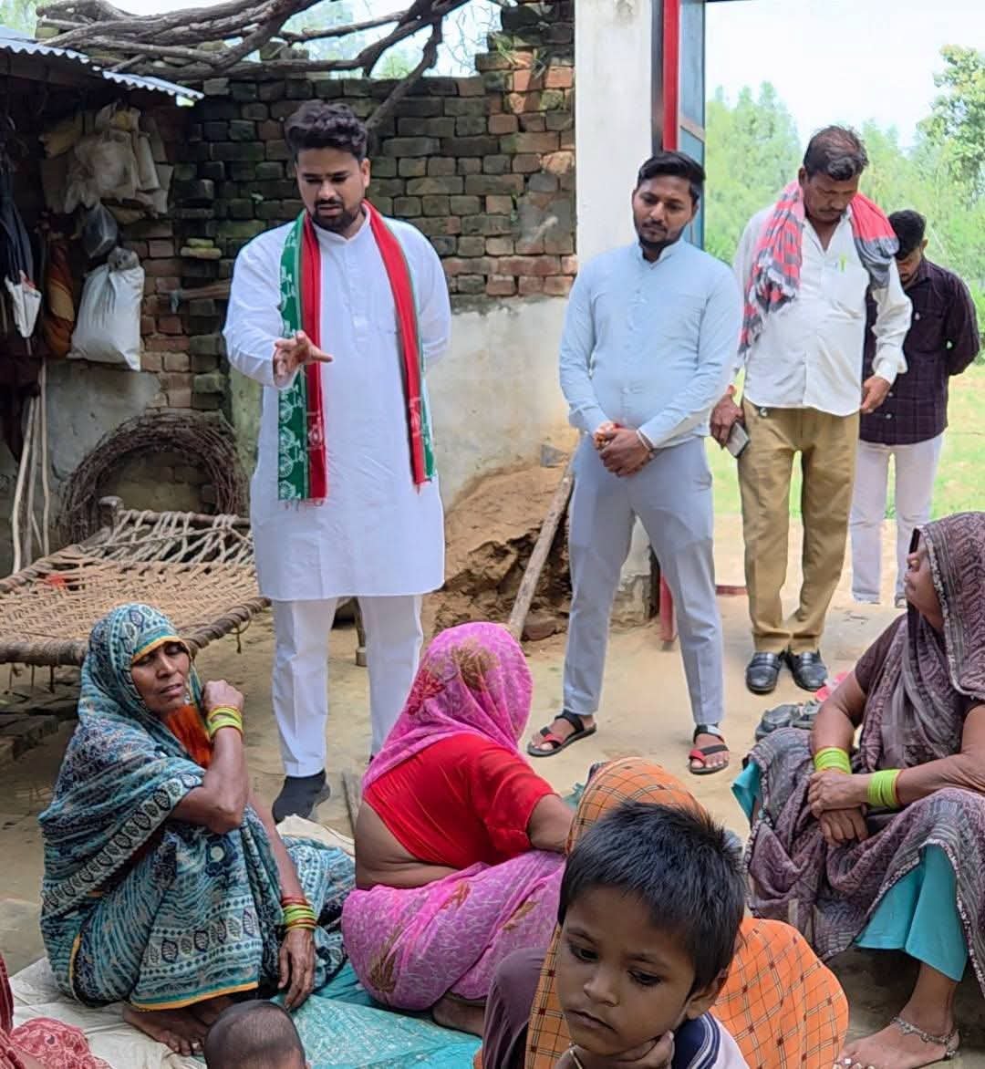 बसई गांव में सर्पदंश से 27 वर्षीय रजनी देवी का दुखद निधन, गगन लोधी ने शोकाकुल परिवार से मिलकर जताई संवेदना