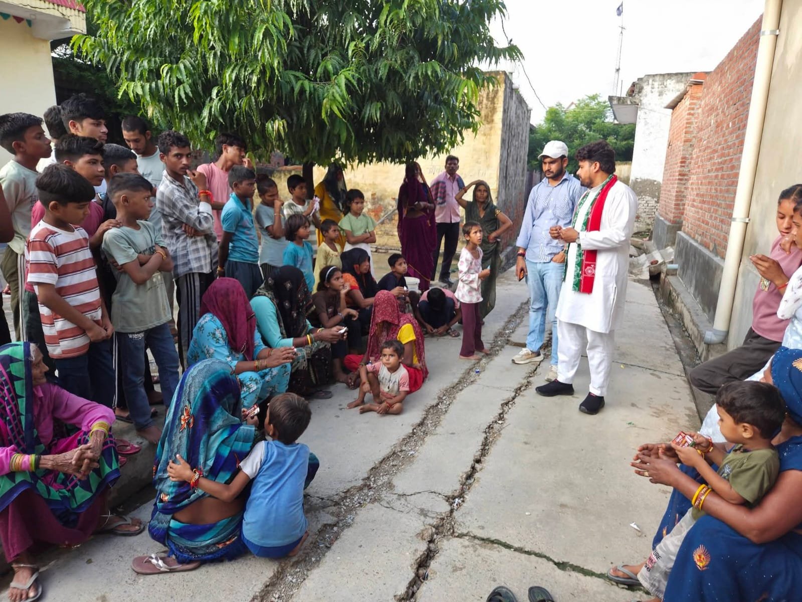 खेड़िया सालारपुर में PDA नुक्कड़ सभा, बदलाव और विकास की गूंज