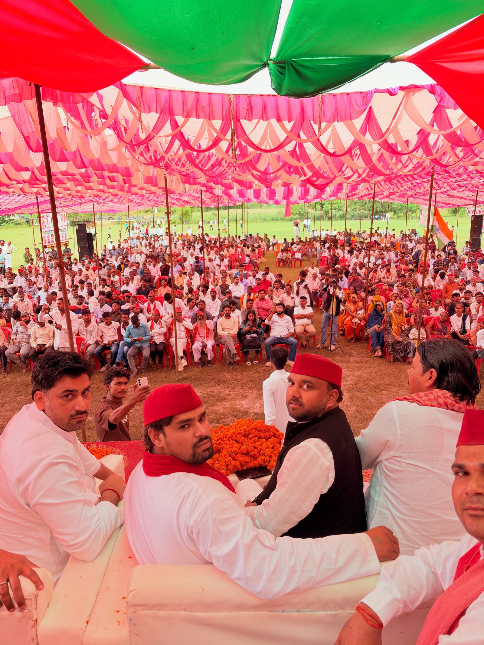 बारिश भी नहीं रोक सकी अतरौली की जनता का उत्साह | राहुल शिवगणेश लोधी जी की मौजूदगी में जनसभा